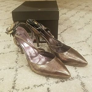 Just Cavali Champagne shoes